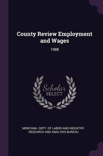 County Review Employment and Wages 1988