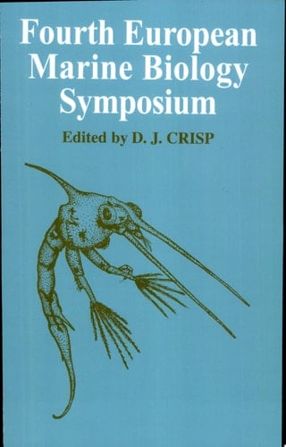 Fourth European Marine Biology Symposium