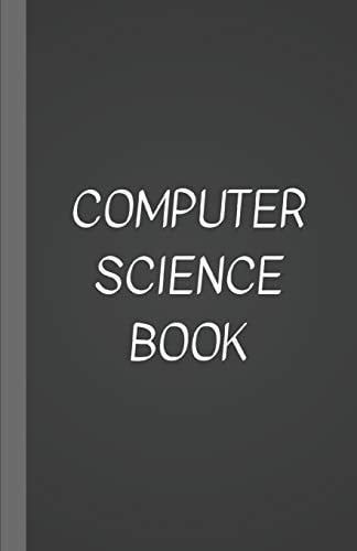Computer Science Book A Log Book of Passwords and URLs and E-Mails and More Hidden Under a Disguised Title of Book - Black