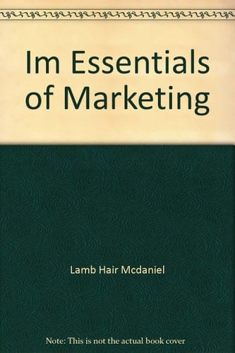 Im Essentials of Marketing 6e