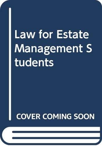 Law for Estate Management Students
