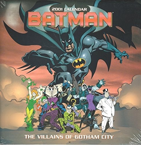 2001 Calendar Batman Beyond
