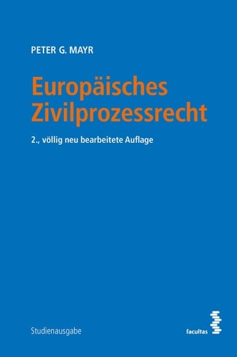 Europäisches Zivilprozessrecht
