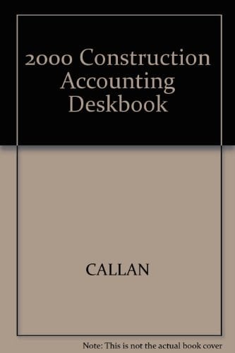 2000 Construction Accounting Handbook