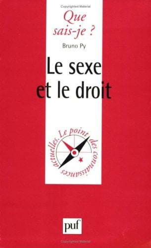 Le sexe et le droit