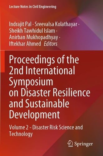 Proceedings of the 2nd International Symposium on Disaster Resilience and Sustainable Development Volume 2 - Disaster Risk Science and Technology