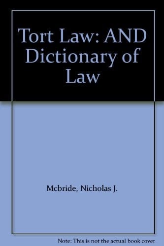 McBride Tort Law/Dictionary of Law Pack