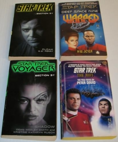 Collection of 4 Star Trek Novels 1991 - 2001