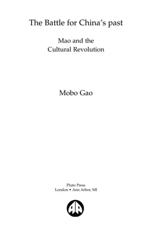 The Battle For China's Past