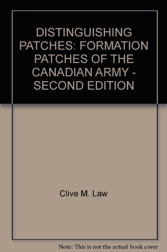 Distinguishing Patches Formation Patches of the Canadian Army