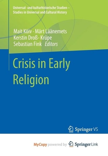 Crisis in Early Religion