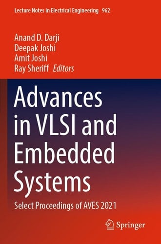 Advances in VLSI and Embedded Systems Select Proceedings of AVES 2021