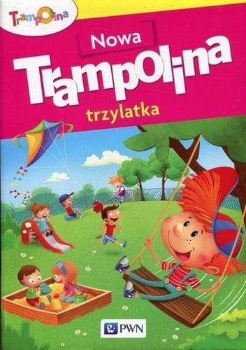 Nowa trampolina trzylatka