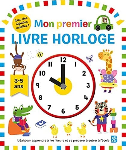 Mon premier livre horloge