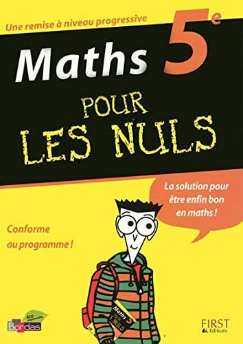 Maths 5e pour les nuls