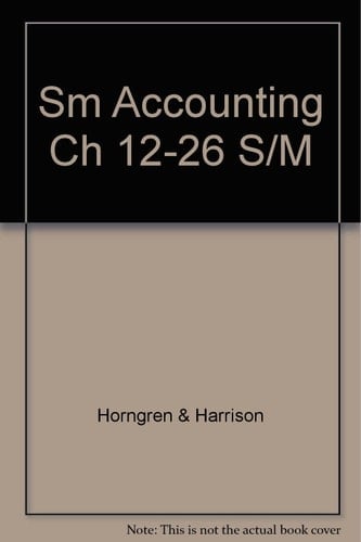 Accounting Chapters 12-26