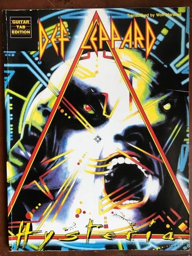 Def Leppard -- Hysteria Guitar/TAB Edition
