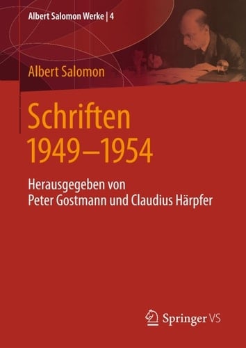 Schriften 1949 - 1954