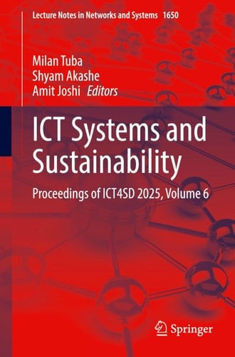 ICT Systems and Sustainability Proceedings of ICT4SD 2025, Volume 6
