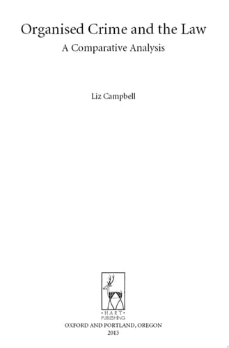 Organised Crime and the Law