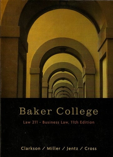 Law 211 - Business Law (Baker College)