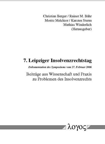 7. Leipziger Insolvenzrechtstag