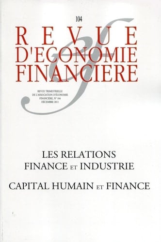 Les relations finance et industrie Capital humain et finance