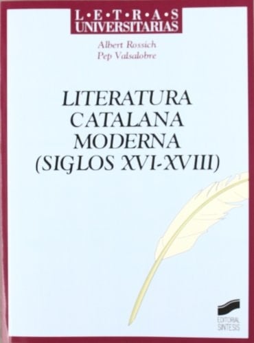 Literatura catalana moderna siglos XVI-XVIII