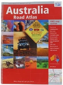 Australia Road Atlas Spiral