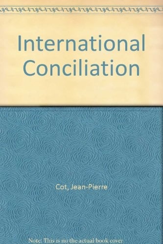 International conciliation;