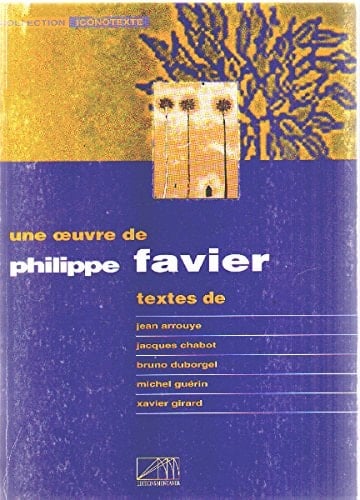 Une oeuvre de Philippe Favier
