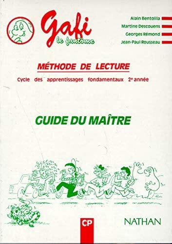 Guide du maître cycle des apprentissages fondamentaux 2e année, CP