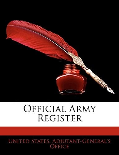 Official Army Register