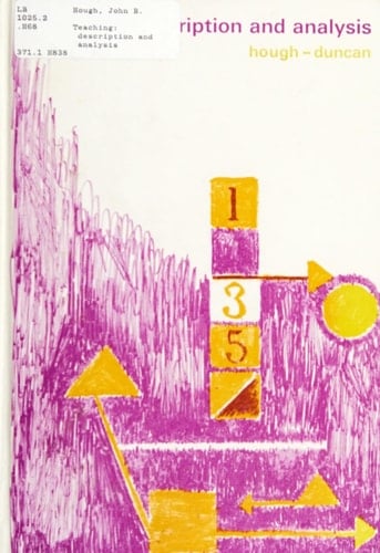 Teaching: Description & Analysis (Addison-Wesley Series in Education)