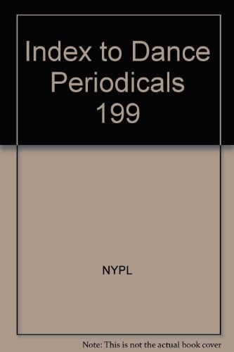 Index to Dance Periodicals 1993
