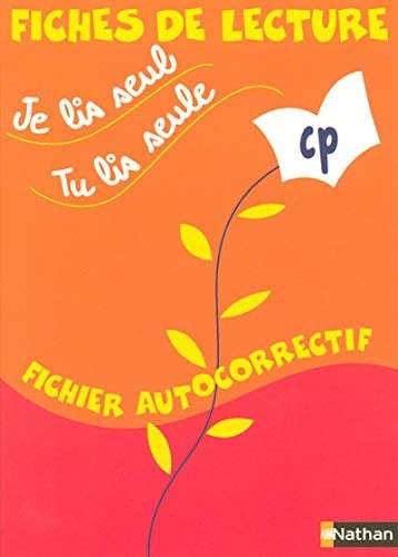 Fiches de lectures CP. Fichier autocorrectif