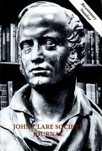 John Clare Society Journal, 12 (1993)
