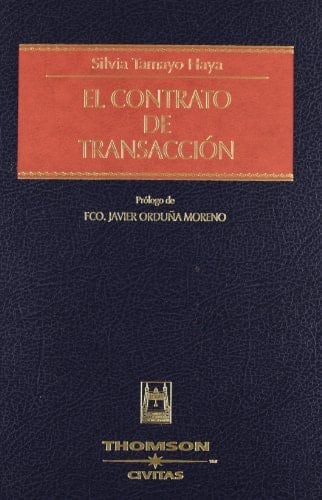 El contrato de transacción