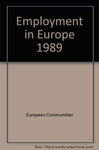 Employment in Europe, 1989