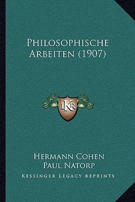 Philosophische Arbeiten (1907) (German Edition)