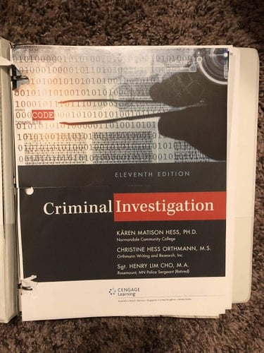 Bundle: Criminal Investigation, Loose-Leaf Version, 11th + LMS Integrated MindTap Criminal Justice, 1 term (6 months) Printed Access Card