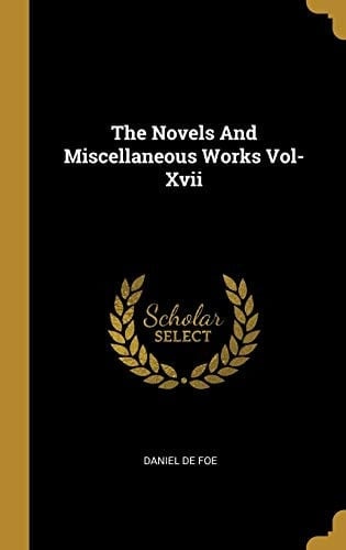 The Novels And Miscellaneous Works Vol-Xvii