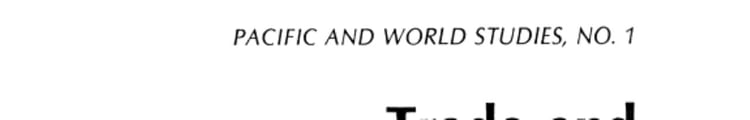 Trade and Investment in Services in the Asia-Pacific Region