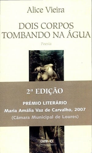 Dois corpos tombando na água poesia