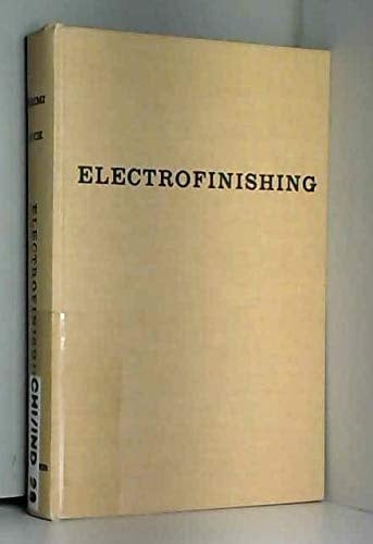 Electrofinishing