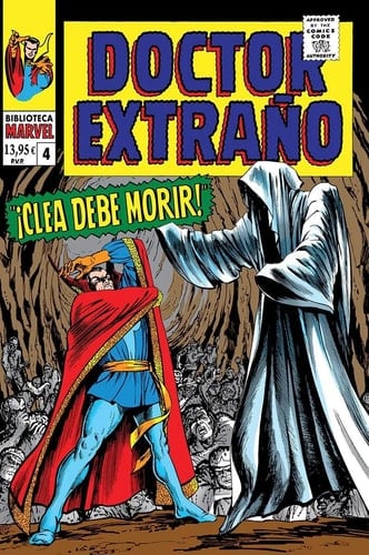 Biblioteca marvel doctor extraño 4. 1966-1967: strange tales 151-161 usa
