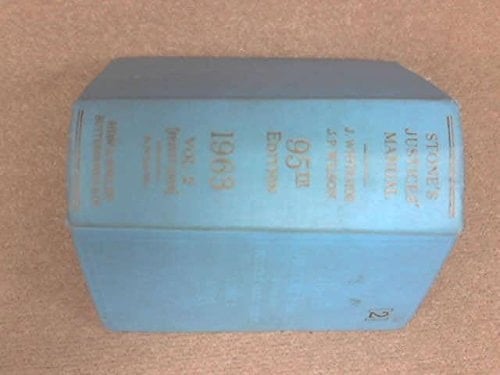 Stone's Justices' Manual, 1996
