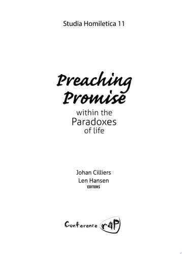 Preaching Promise within the Paradoxes of Life