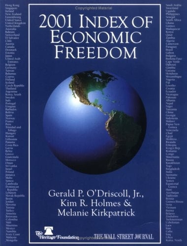 2001 Index of Economic Freedom