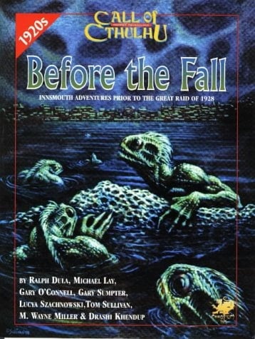 Before the Fall Innsmouth Adventures Prior to the Great Raid of 1928
